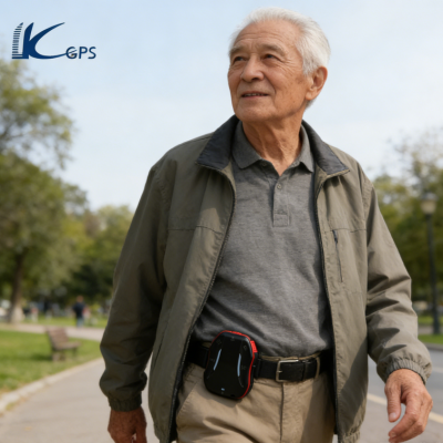  LK800 Senior GPS Tracker: Fall Detection + One-Key SOS + Two-Way Calling